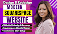 build a squarespace website with booking, SEO and payment