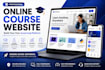 build a professional online course website or elearning platform