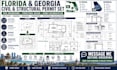 create florida and georgia civil structural permit plans