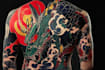 make a traditional japanese irezumi tattoo