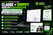 claude shopify coded app sync quickbook claude website redesign lead generation