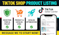 do tiktok shop product listing, shopify sync, and catalog optimization