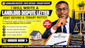 write a landlord dispute, rent refund, or tenant notice