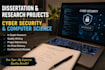 do research projects in cyber security and computer science