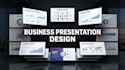 design a professional business presentation