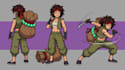 design custom 2d fighting game sprite sheets for unity and mugen