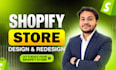 do shopify website, shopify store design redesign dropshipping as shopify expert