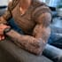 draw a attractive tattoo sleeve art