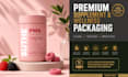 design supplement and wellness product packaging