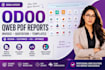 design odoo invoice template customization pdf report design odoo studio qweb