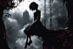 illustrate a dark fantasy character