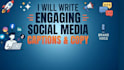 write scroll stopping captions for your brand