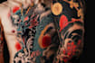 create a tattoo design of tattoo sleeve