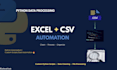 automate excel and CSV data processing with python scripts