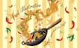 create digital food illustration