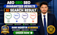 do GEO and aeo for chatgpt, gemini and google ai overview