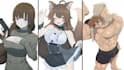 draw a quick custom character illustration in skeb style