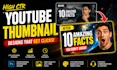 design a clickable youtube thumbnail
