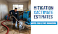 do water, mold, fire, biohazard mitigation xactimate estimates