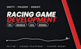 make racing game development for PC, mobile, ios or webgl unity, phaser or godot
