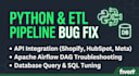 fix your broken python etl pipeline or rest API script