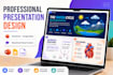 design professional presentation slides and educational visual content