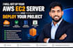 set up your AWS ec2 server and deploy your website