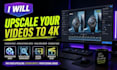 upscale your video to 4k with ai
