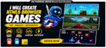 create a custom HTML5 browser game