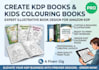 create kids colouring books for KDP