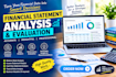 do financial analysis ratio analysis business valuation