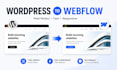 migrate wordpress website to webflow copy clone  website woocommerce migration