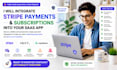 integrate stripe subscriptions and payments into your saas app