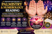 do palmistry and numerology reading