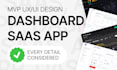 design a saas mvp dashboard in figma