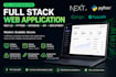 build a full stack web application with nextjs and python