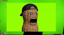 design a 3d vtuber model object avatar like burnt peanut style and rig it
