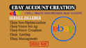 create ebay seller account ebay account setup ebay store setup account