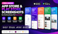 design mobile app UI UX, figma mockups ios android app screenshots