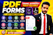 create dynamic fillable PDF form using adobe livecycle