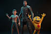 3d character rigging 3d low poly character model 3d character animation 3d rig