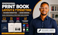 typeset print book, book layout, ms word formatting, adobe indesign