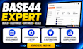 build and customize base44 ai apps, websites and automations