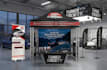 custom canopy tent, table cover and feather flags for events