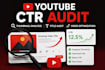 youtube CTR audit thumbnail audit title optimization video SEO