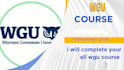 do wgu degree programs courses and classes