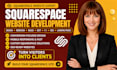 build squarespace website design redesign squarespace seo landing page expert