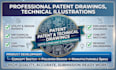 technical drawing, patent drawing, manufacturing drawing for your products