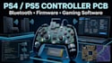 design ps4 ps5 controller pcb with bluetooth embedded firmware and software