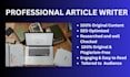 write professional articles and blog posts